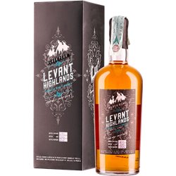 Whiskey Levant Highlands Black Peak - Smoky Brew (70cl 46%) - crb