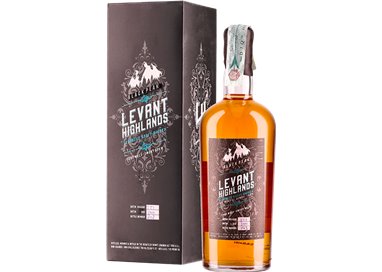 Whiskey Levant Highlands Black Peak - Smoky Brew (70cl 46%) - crb