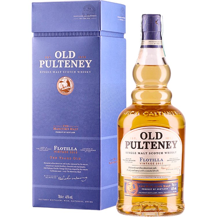 Whiskey Old Pulteney Flotilla Vintage 2012 (70cl 46%) - crb Whiskey Old Pulteney Flotilla Vintage 2012 (70cl 46%) - crb