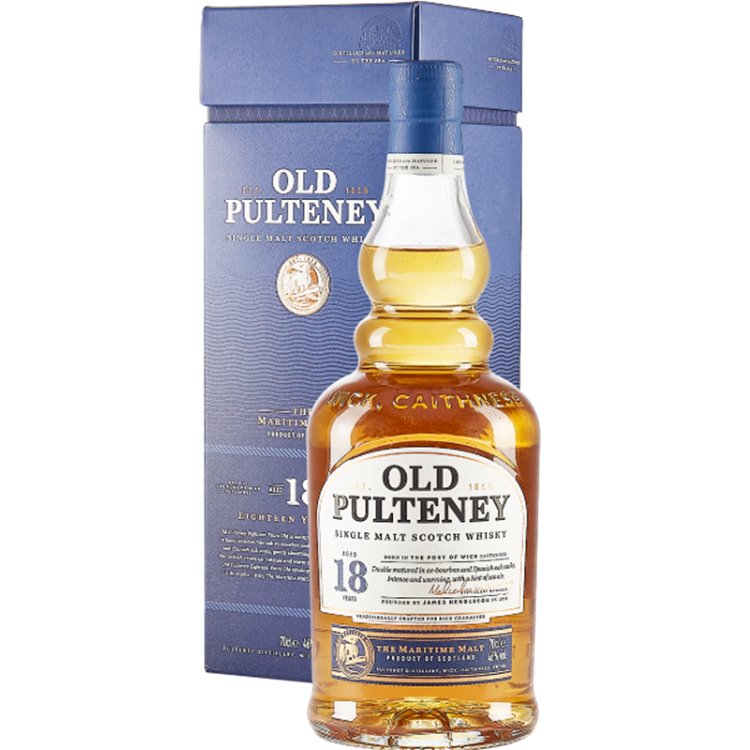Whiskey Old Pulteney 18 YO (70cl 46%) - crb Whiskey Old Pulteney 18 YO (70cl 46%) - crb