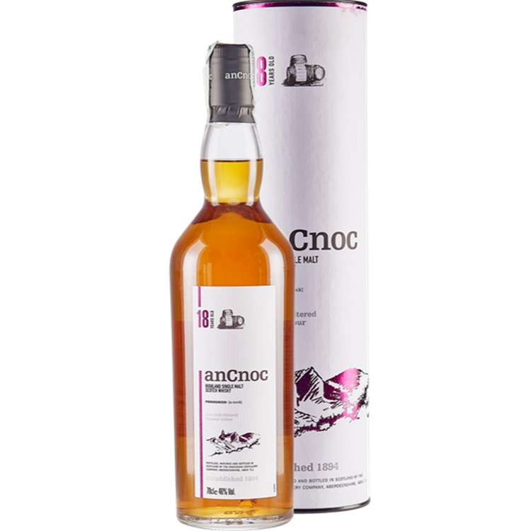 Whiskey Ancnoc 18 YO (70cl 46%) - crb Whiskey Ancnoc 18 YO (70cl 46%) - crb