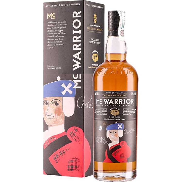 Whiskey House of McCallum MC Warrior Port Finish (70cl 43.5%) - crb Whiskey House of McCallum MC Warrior Port Finish (70cl 43.5%) - crb