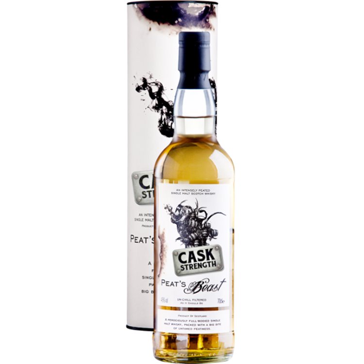 Whiskey Peats Beast Cask Strength (70cl 52.1%) - crb Whiskey Peats Beast Cask Strength (70cl 52.1%) - crb