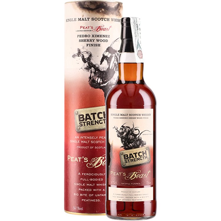 Whiskey Peats Beast Sherry Cask Strength (70cl 54.1%) - crb Whiskey Peats Beast Sherry Cask Strength (70cl 54.1%) - crb