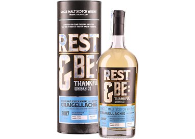 Whiskey  Rest & Be Craigellachie 2007 HHD (70cl 54.6%) - crb