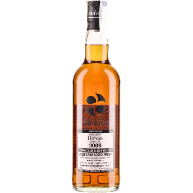 Whiskey Duncan Taylor The Octave Range Girvan 2009 12 YO Selected By CDC|AC (70cl 55.4%) - crb Whiskey Duncan Taylor The Octave Range Girvan 2009 12 YO Selected By CDC|AC (70cl 55.4%) - crb