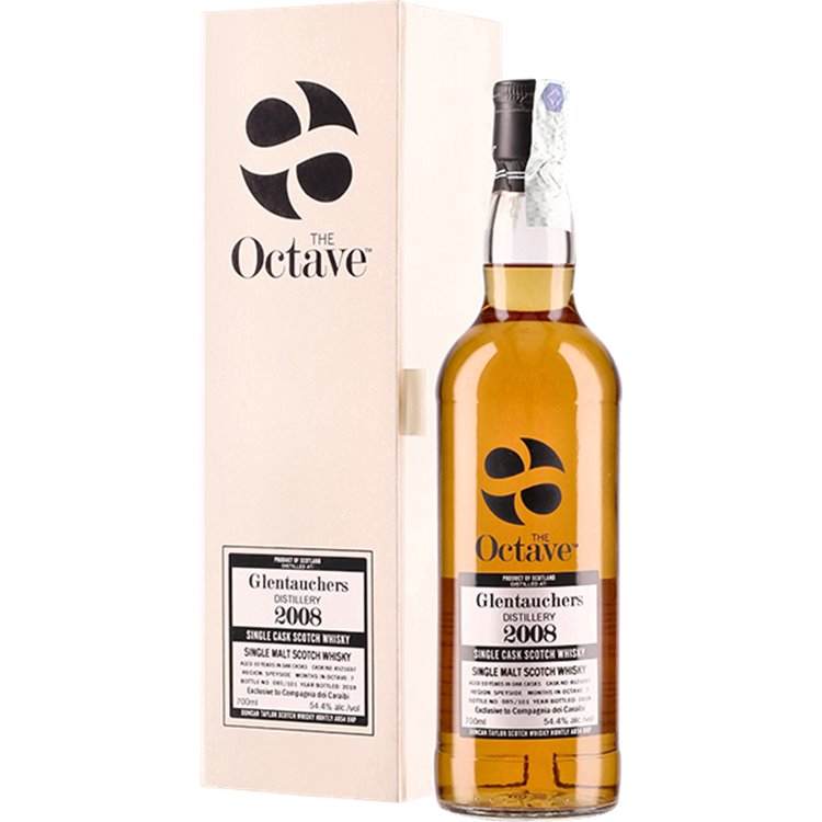 Whiskey Duncan Taylor The Octave Glentauchers 2008 10 YO (70cl 54.4%) - crb Whiskey Duncan Taylor The Octave Glentauchers 2008 10 YO (70cl 54.4%) - crb