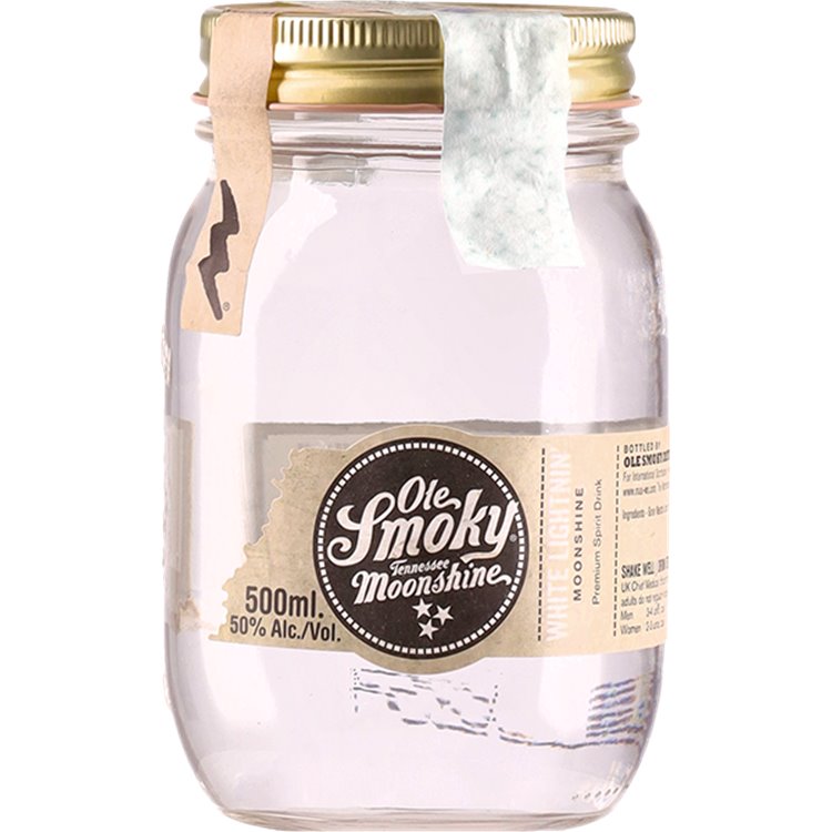 Cereal Spirit Drink Ole Smoky Moonshine White Lightnin (50cl 50%) - crb Cereal Spirit Drink Ole Smoky Moonshine White Lightnin (50cl 50%) - crb