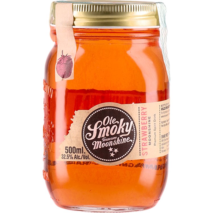 Cereal Spirit Drink Ole Smoky Moonshine Strawberry (50cl 32.5%) - crb Cereal Spirit Drink Ole Smoky Moonshine Strawberry (50cl 32.5%) - crb