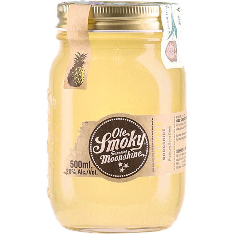 Cereal Spirit Drink Ole Smoky Moonshine Pineapple (50cl 20%) - crb Cereal Spirit Drink Ole Smoky Moonshine Pineapple (50cl 20%) - crb