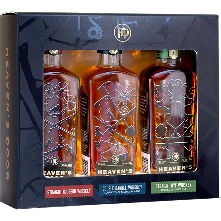 Whiskey Heaven S Door Trilogy (60cl ) - crb Whiskey Heaven S Door Trilogy (60cl ) - crb