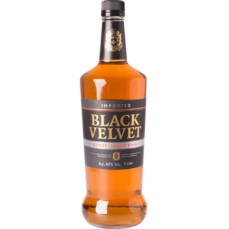 Whiskey Black Velvet Original Blended (100cl 40%) - crb Whiskey Black Velvet Original Blended (100cl 40%) - crb