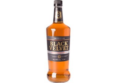 Whiskey Black Velvet Original Blended  (100cl  40%) - crb