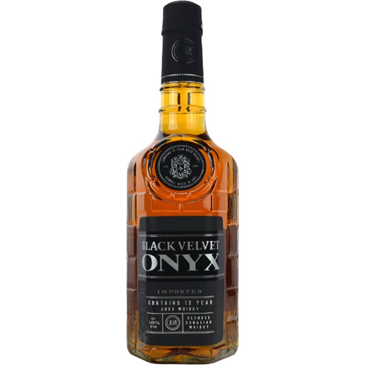 Whiskey Black Velvet 12 YO Onyx (70cl 40%) - crb Whiskey Black Velvet 12 YO Onyx (70cl 40%) - crb