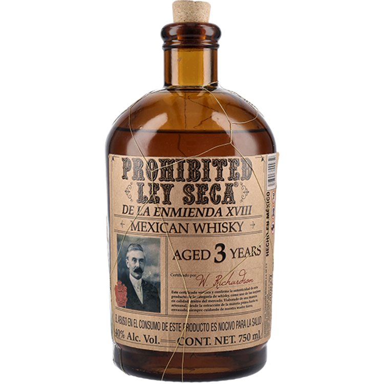 Whiskey Prohibited Ley Seca (70cl 40%) - crb Whiskey Prohibited Ley Seca (70cl 40%) - crb