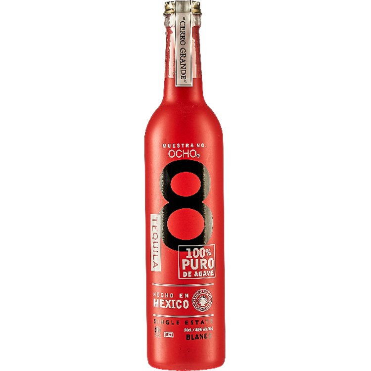 Tequila Ocho Blanco Red Edition Dias de los Muertos Cerro Grande 2020 (50cl 40%) - crb Tequila Ocho Blanco Red Edition Dias de los Muertos Cerro Grande 2020 (50cl 40%) - crb