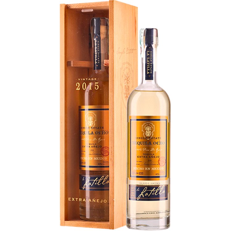 Tequila Ocho Extra Anjeo ALD (70cl 54.5%) - crb Tequila Ocho Extra Anjeo ALD (70cl 54.5%) - crb