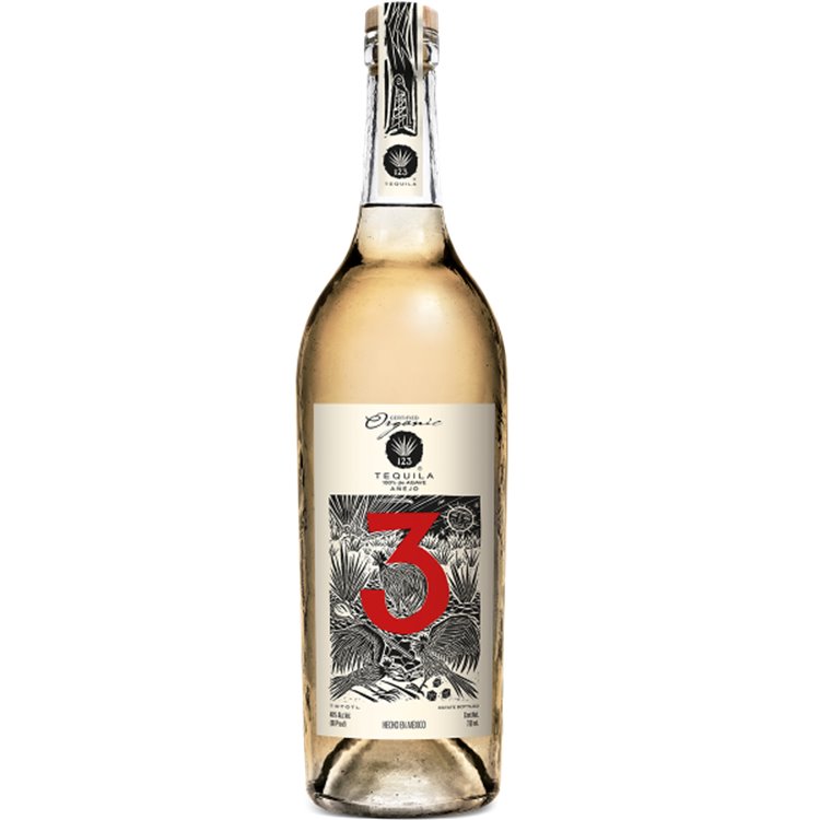 Tequila 123 Tres Organic Anjeo (70cl 40%) - crb Tequila 123 Tres Organic Anjeo (70cl 40%) - crb