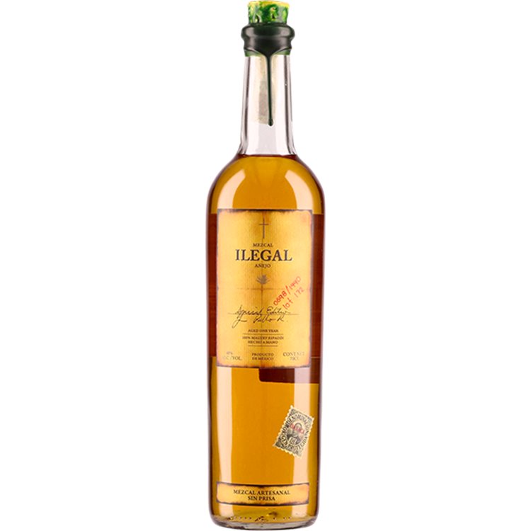 Mezcal Ilegal Anejo (70cl 40%) - crb Mezcal Ilegal Anejo (70cl 40%) - crb