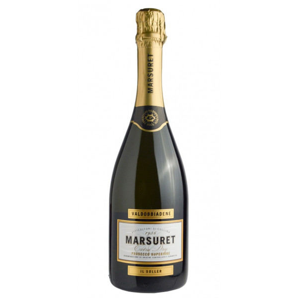 Prosecco di Valdobbiadene Il Soler Extra Dry docg Marsuret Prosecco di Valdobbiadene Il Soler Extra Dry docg Marsuret