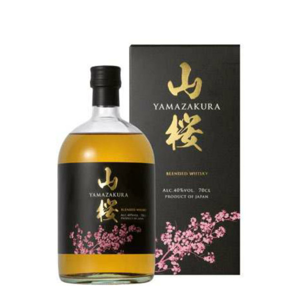 WHISKY YAMAZAKURA Blended 40° Sasanokawa Shuzo Distillery Koriyama – Giappone WHISKY YAMAZAKURA Blended 40° Sasanokawa Shuzo Distillery Koriyama – Giappone