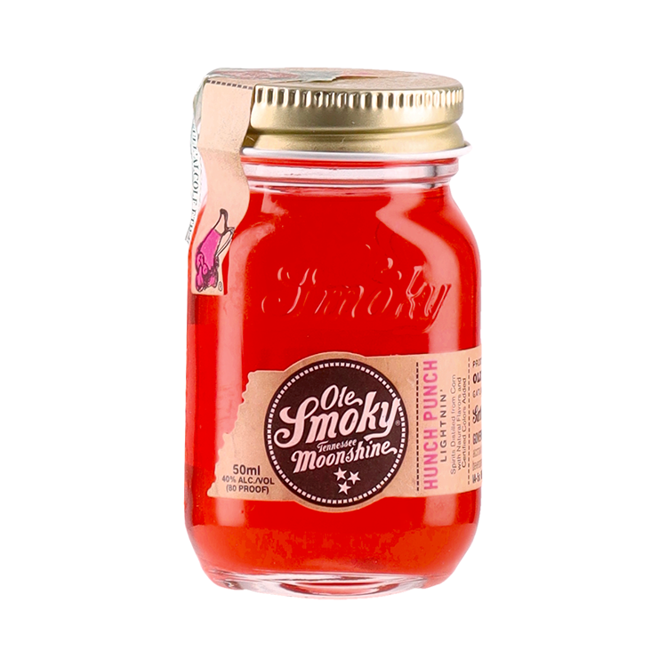 Cereal Spirit Drink Ole Smoky Moonshine Hunch Punch Lightnin Mignon(box 6x 50ml 40%) - crb Cereal Spirit Drink Ole Smoky Moonshine Hunch Punch Lightnin Mignon(box 6x 50ml 40%) - crb
