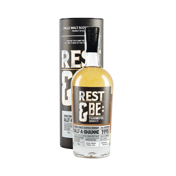 Whiskey Rest & Be Altt-a-Bhainne 1995 Bourbon Cask (70cl 54.4%) - crb Whiskey Rest & Be Altt-a-Bhainne 1995 Bourbon Cask (70cl 54.4%) - crb