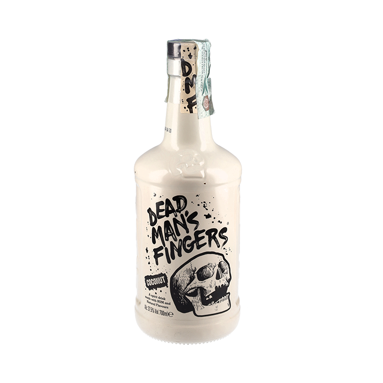 Rum Dead Man's Fingers Coconut (70cl 37.5%) - crb Rum Dead Man's Fingers Coconut (70cl 37.5%) - crb