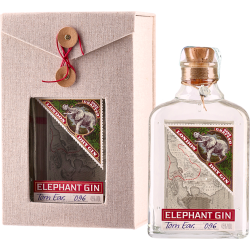 Gin Elephant Gift Box (50cl  45%) - crb