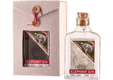 Gin Elephant Gift Box (50cl  45%) - crb