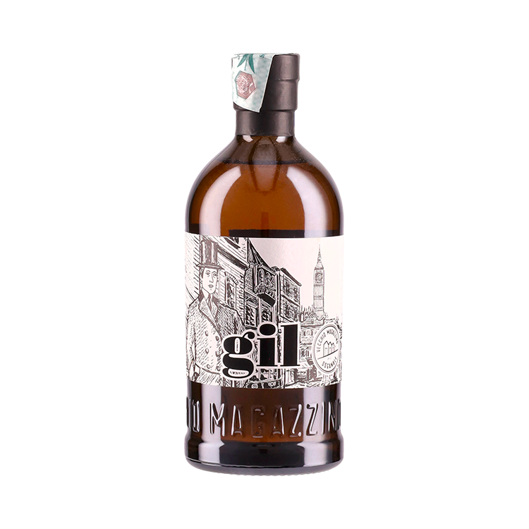 Gin Gil Italian Peated (50cl 43%) - crb Gin Gil Italian Peated (50cl 43%) - crb