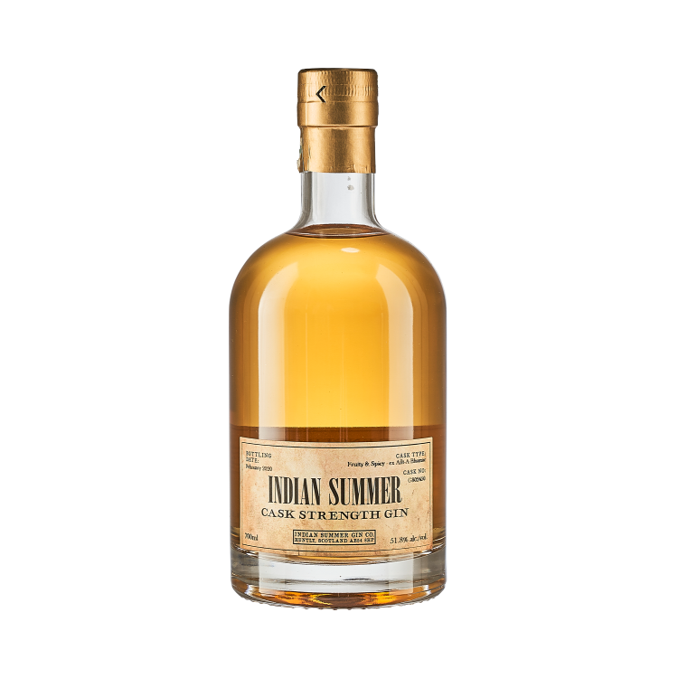 Gin Indian Summer Ex Allt-a-Bhainne Cask (70cl 51.8%) - crb Gin Indian Summer Ex Allt-a-Bhainne Cask (70cl 51.8%) - crb