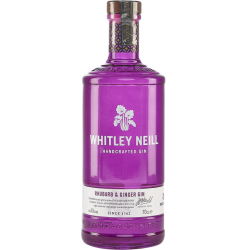 Gin Whitley Neill Rhubarb and Ginger (70cl  43%) - crb