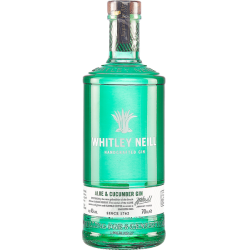 Gin Whitley Neill Aloe and Cucumber (70cl  43%) - crb