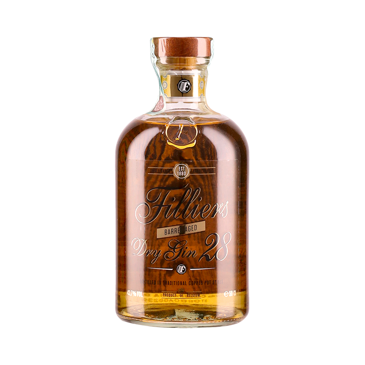 Gin Filliers Dry Gin 28 Barrel Aged (50cl 43.7%) - crb Gin Filliers Dry Gin 28 Barrel Aged (50cl 43.7%) - crb