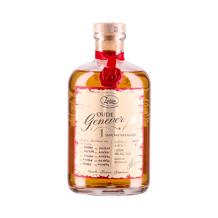 Genever Zuidam Genever 1 YO (100cl 38%) - crb Genever Zuidam Genever 1 YO (100cl 38%) - crb