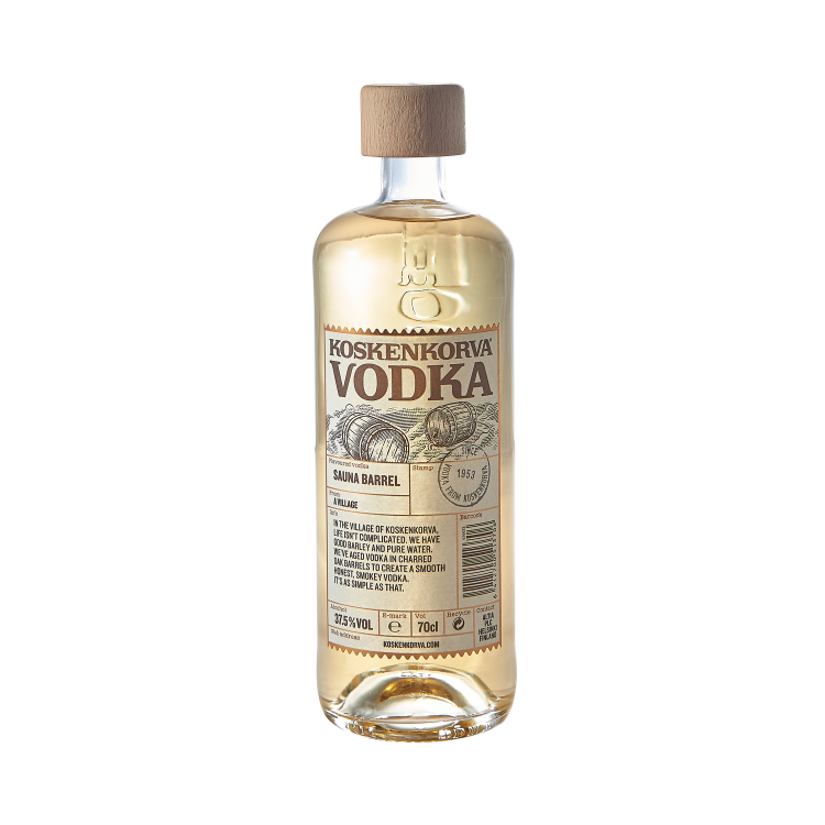 Vodka Koskenkorva Sauna Barrel (70cl 37.5%) - crb Vodka Koskenkorva Sauna Barrel (70cl 37.5%) - crb