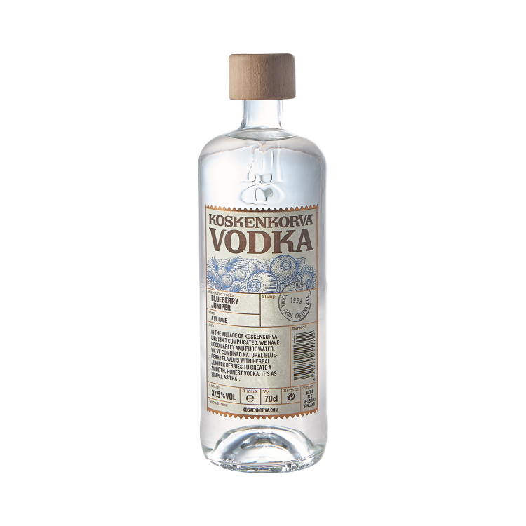 Vodka Koskenkorva Blueberry Juniper (70cl 37.5%) - crb Vodka Koskenkorva Blueberry Juniper (70cl 37.5%) - crb