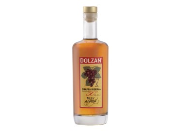 Grappa Riserva 50° Dolzan  Distilleria Villa De Varda 0,70 L.
