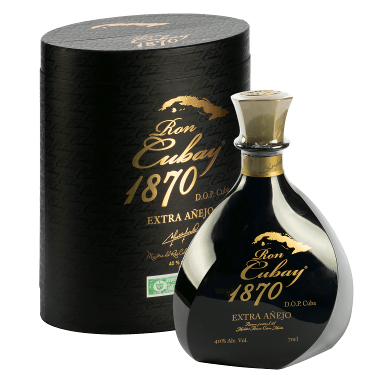 Ron Cubay Distillery - Ron Cubay 1870 Extra Añejo - 0.70 l. Ron Cubay Distillery - Ron Cubay 1870 Extra Añejo - 0.70 l.