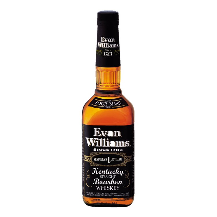 whisky-evan-williams-black-70cl-43-on whisky-evan-williams-black-70cl-43-on