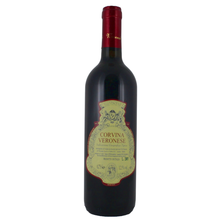 Fratelli Vincenzi - Vino Rosso Corvina 0,75 .L Fratelli Vincenzi - Vino Rosso Corvina 0,75 .L