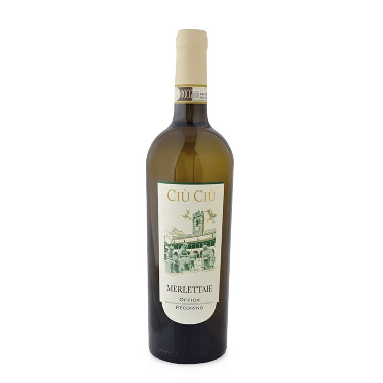 CIU CIU Offida Pecorino MERLETTAIE Bio Vegan 2021 cl.75 14° CIU CIU Offida Pecorino MERLETTAIE Bio Vegan 2021 cl.75 14°