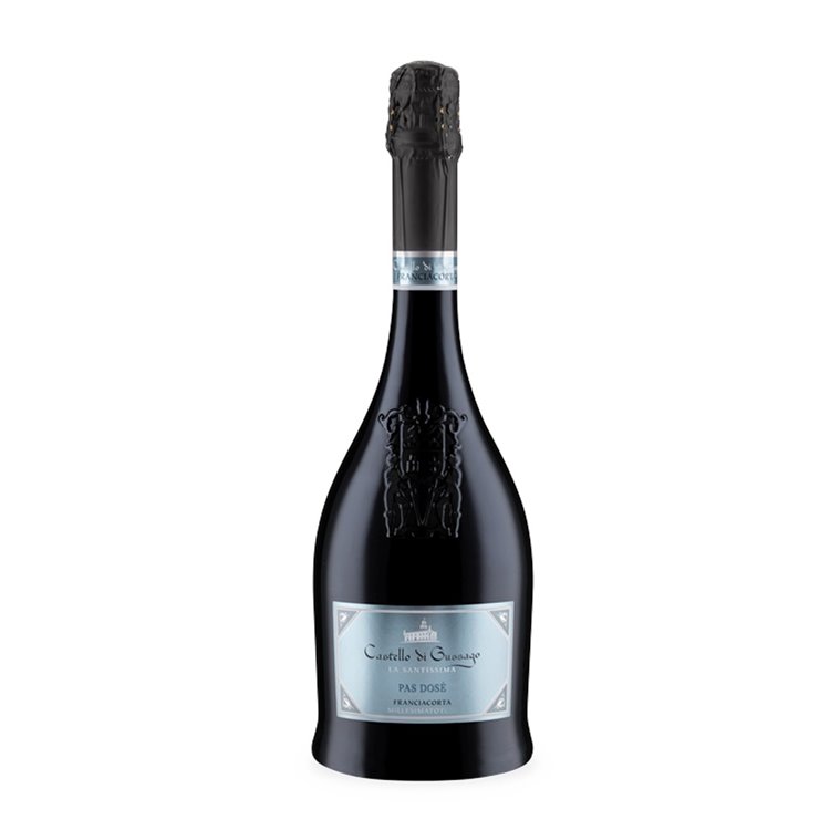 CASTELLO DI GUSSAGO Franciacorta Pas Dose BIO Millesimato 2017 Cl 75 CASTELLO DI GUSSAGO Franciacorta Pas Dose BIO Millesimato 2017 Cl 75