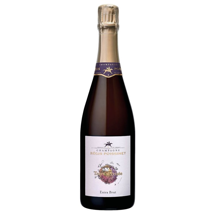 REGIS POISSINET Champagne Extra BrutTERRE D'IRRIZEE Cl 75 REGIS POISSINET Champagne Extra BrutTERRE D'IRRIZEE Cl 75