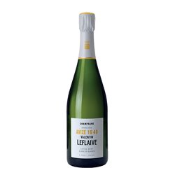 VALENTIN LEFLAIVE Champagne Extra Brut 16/40EFFERVESCENT AVIZE Cl 75