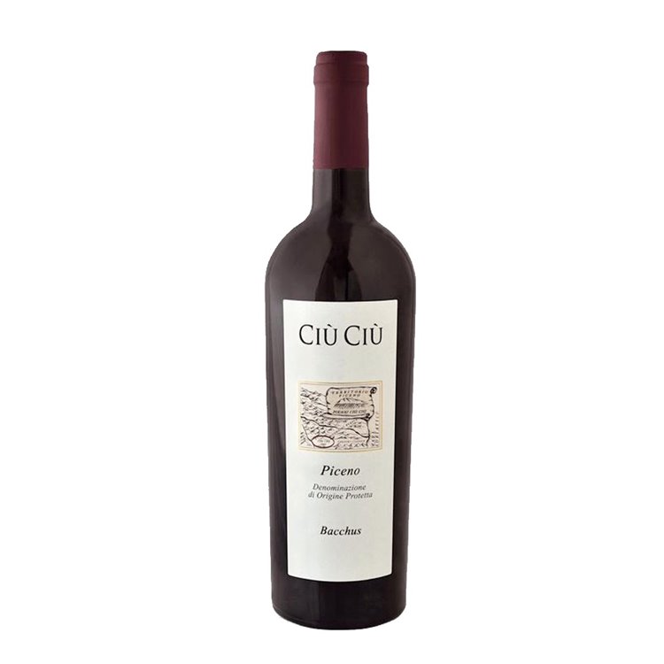 CIU' CIU' Rosso Piceno Bio Vegan Dop BACCHUS 2020 Cl.75 13.5° CIU' CIU' Rosso Piceno Bio Vegan Dop BACCHUS 2020 Cl.75 13.5°