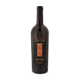 CIU'CIU' Rosso Piceno Superiore GOTICO Bio Vegan 2017 cl.75 14°