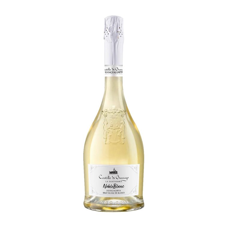 CASTELLO DI GUSSAGO Franciacorta Blanc de Blancs NOBLEBLANC Cl.75 CASTELLO DI GUSSAGO Franciacorta Blanc de Blancs NOBLEBLANC Cl.75