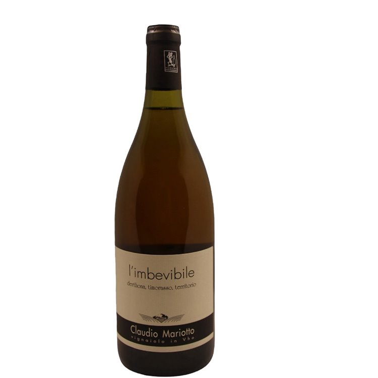 CLAUDIO MARIOTTO Timorasso Colli Tortonesi L'IMBEVIBILE 2020 cl.75 CLAUDIO MARIOTTO Timorasso Colli Tortonesi L'IMBEVIBILE 2020 cl.75